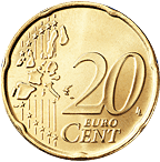 Финляндия 20 центов