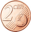 Бельгия 2 цента
