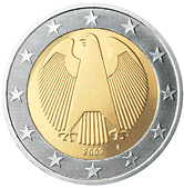Германия 2 евро