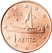 Греция 1 цент
