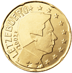 Люксембург 20 центов