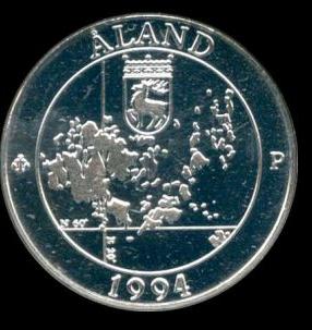 Монеты Аландских островов