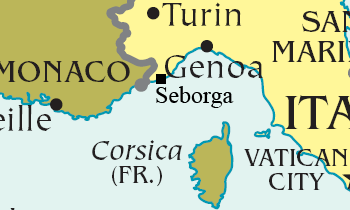 Карта Княжества Себорга